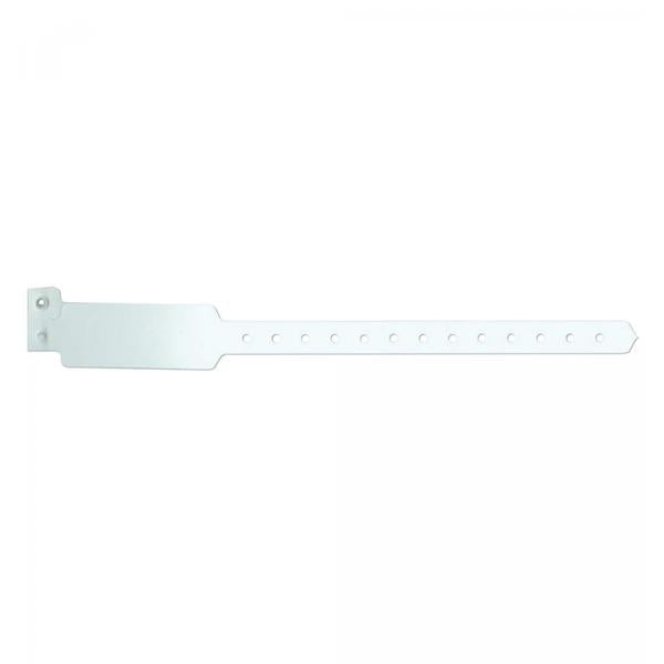 Wristband Identification Sentry SuperBand Poly White Adult / Pediatric 500/Box